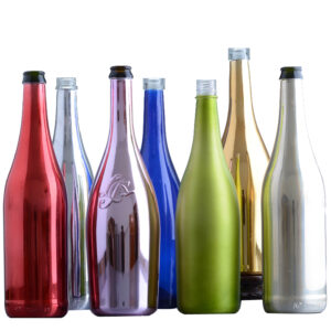 electroplate glass bottle
