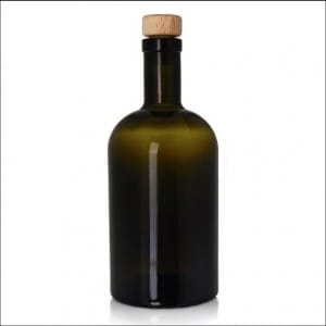 Farmacia-Antique-Green-Glass-Bottles